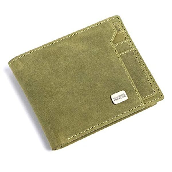 HAMMONDS FLYCATCHER Leather Men's Wallet (HF577_Green)