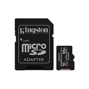 Kingston Canvas Select Plus 64GB microSD Card with Adapter (SDCS2/64GBIN)