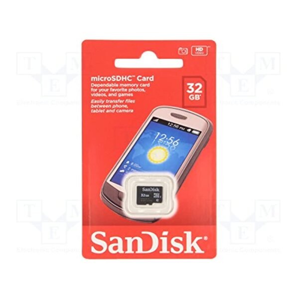 SanDisk 32GB Class 4 microSDHC Flash Memory Card (SDSDQM-032G-B35)