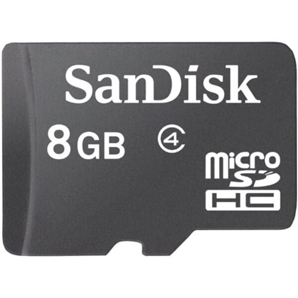 Sandisk 8GB Class 4 MicroSDHC Memory Card (SDSDQM-008G-B35)