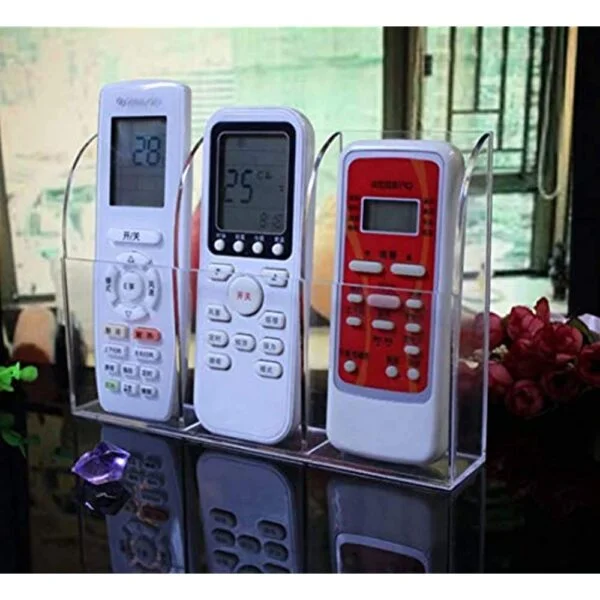 in Super Mart Acrylic Remote Holder and Multipurpose Holder for Stationery Items, Makeup Items, Pen, Pencil an so on]