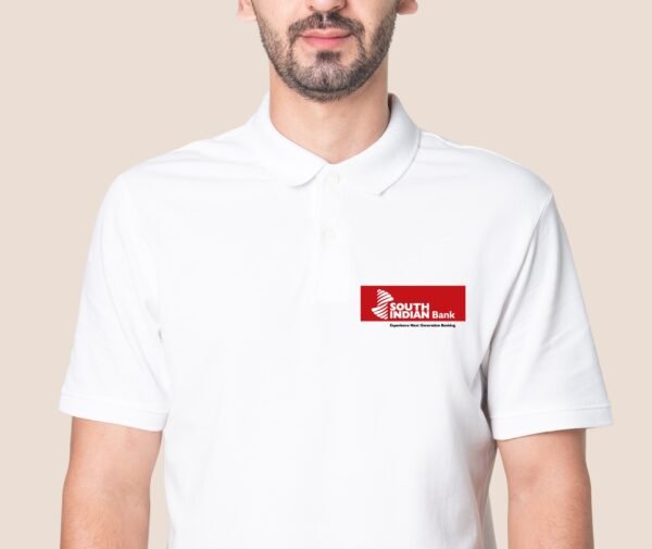 Polo T-Shirts South Indian Bank | South Indian Bank for T-Shirts for Official Use (Pack of 1)