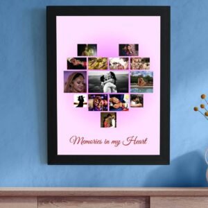 Customised Photo with Frame – Wall Mount