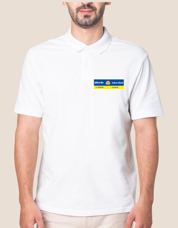 Indian Bank Polo shirt