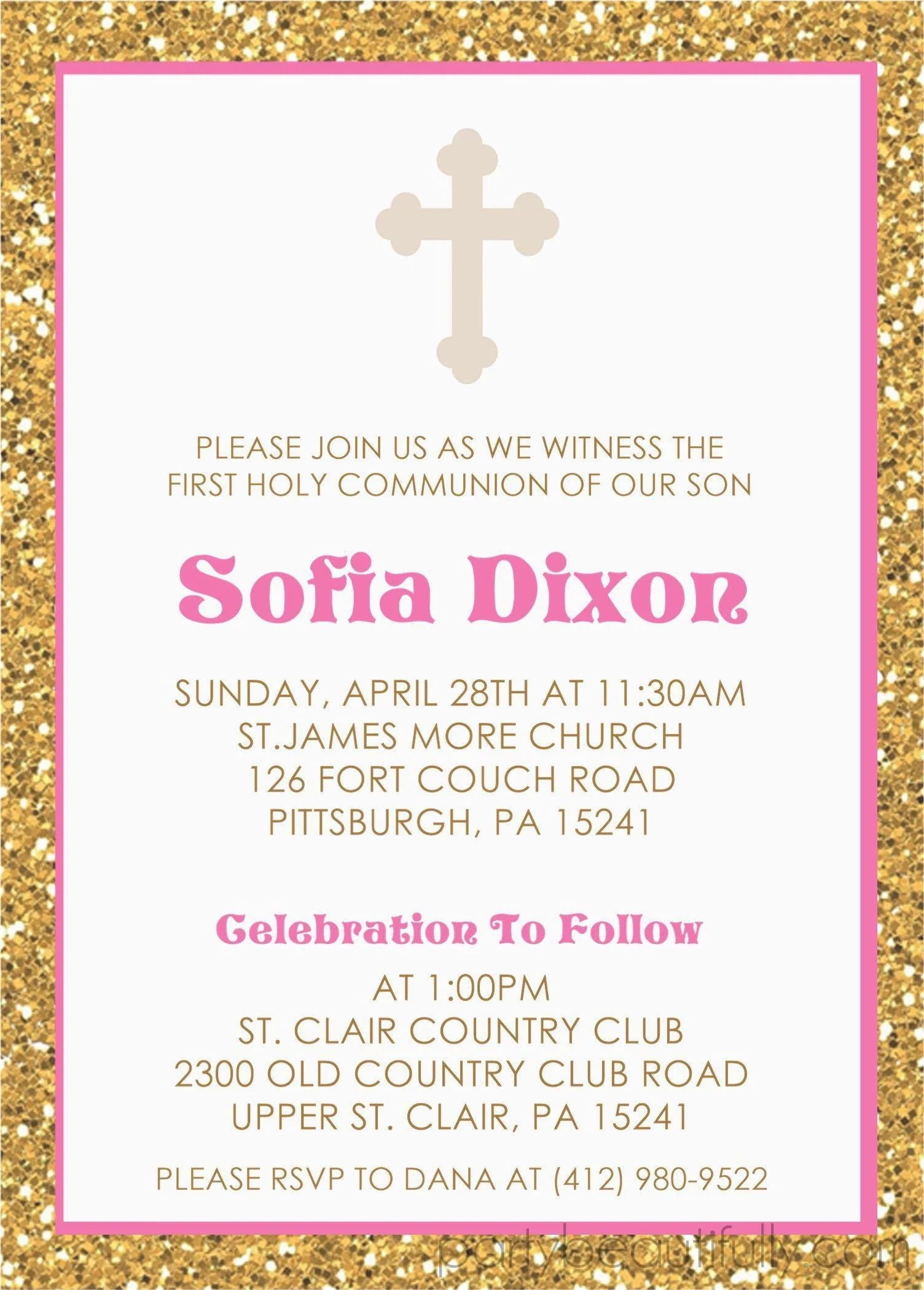 Religious Invitations