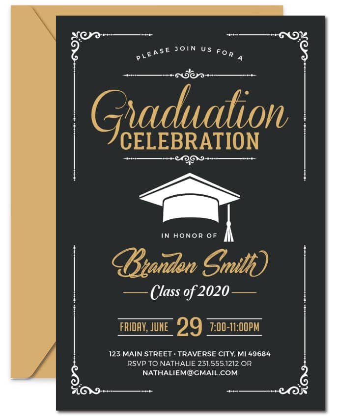 graduation invitations