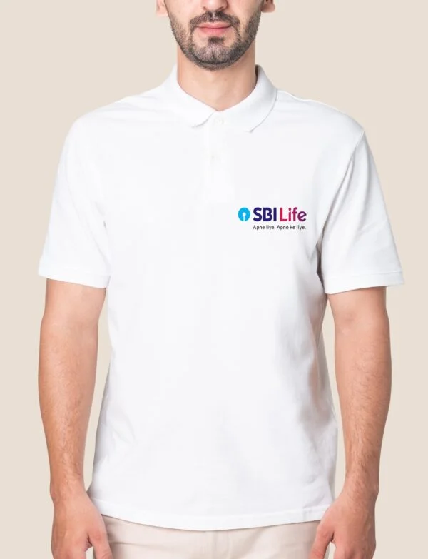 SBI Life Insurance Polo T Shirt--Half Sleeve