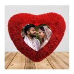 Personalised Couple heart cushion